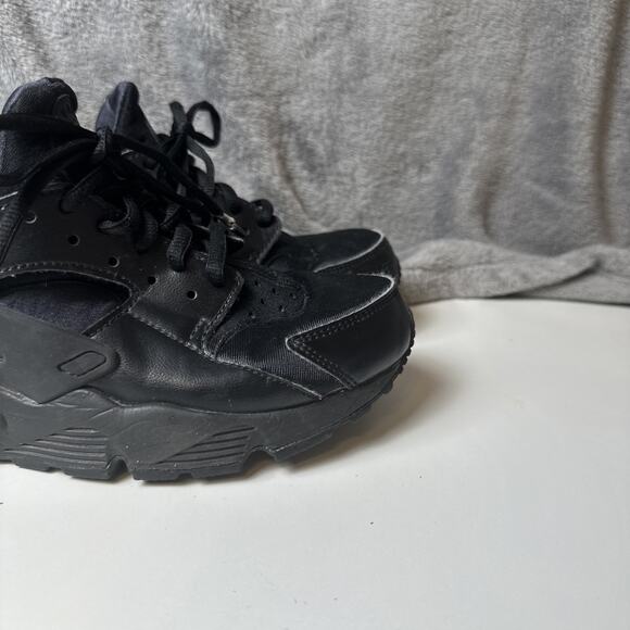 Nike Women's Air Huarache 634835-012 Black Running Shoes Sneakers Size 6.5 - Picture 7 of 16